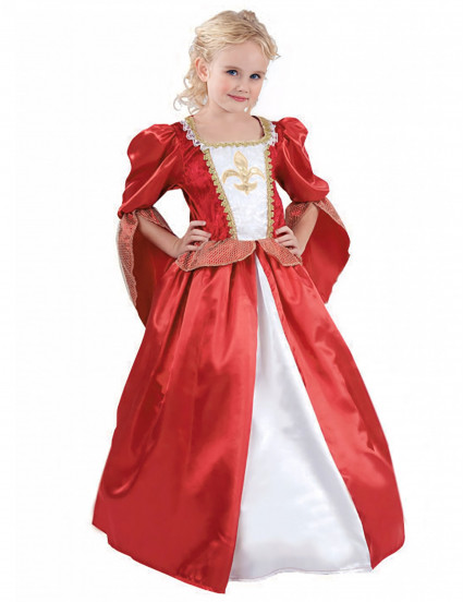 Keskiaikainen prinsessa-asu lapsille 1