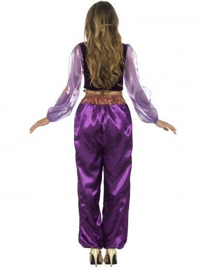 Violetti itämaisen prinsessan naamiaisasu naiselle 4