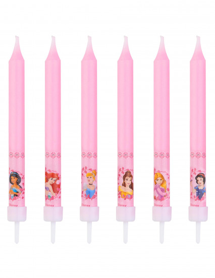 Disney Prinsessat™ -kakkukynttilät 8 kpl 1