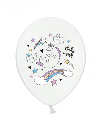Lateksiset yksisarvisilmapallot 30 cm 6 kpl 1