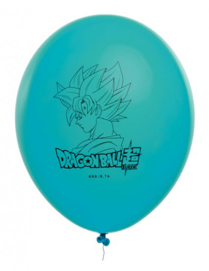 6 kpl lateksiilmapalloja, 27 cm Dragon Ball Z™ 3