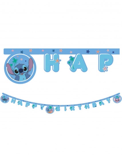 Happy Birthday Stitch™ nivelseppele 200 cm 1